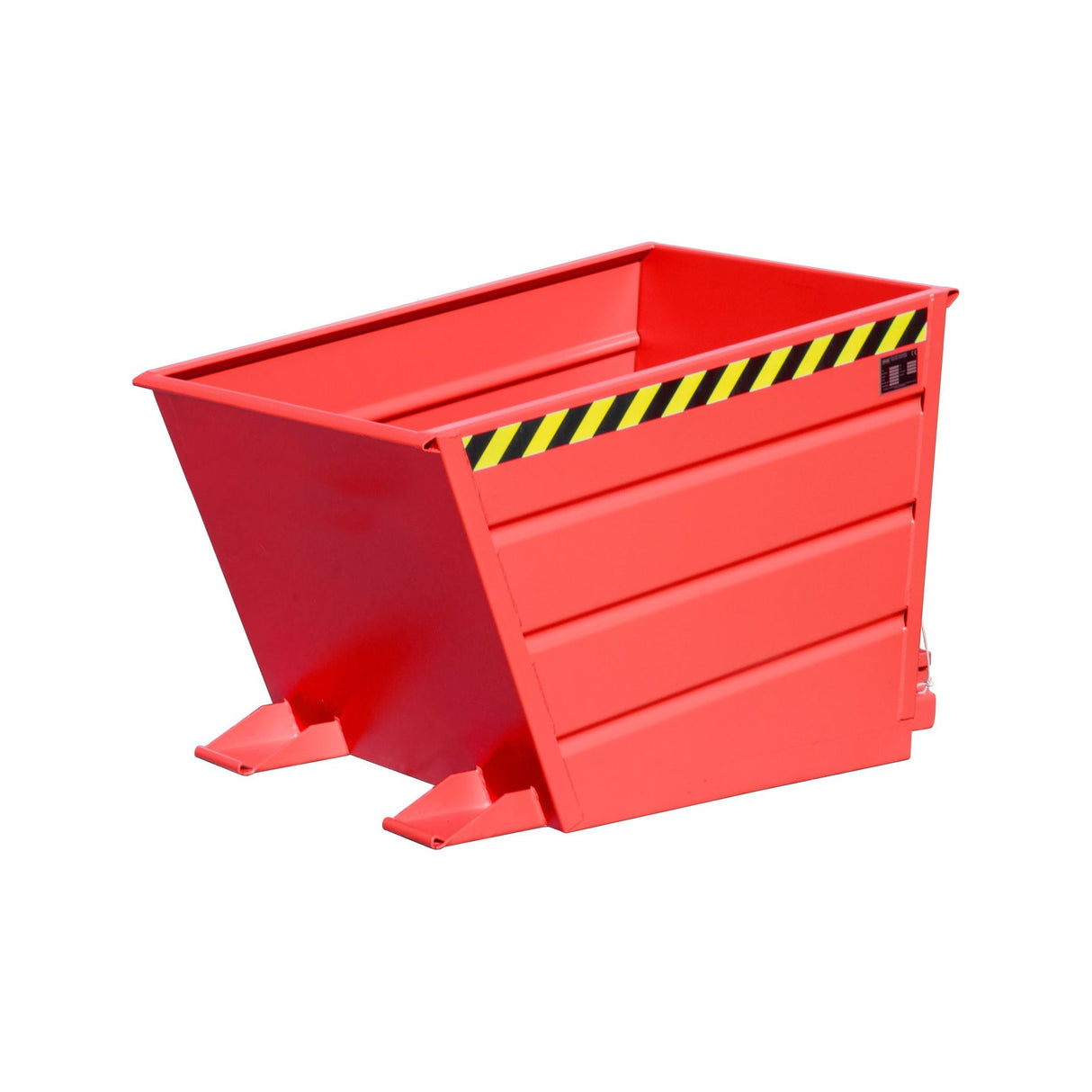 BAUER Südlohn Kippbehälter Typ VD 650 RAL 3000 Feuerrot - Art.-Nr. 4535-11-0000-2