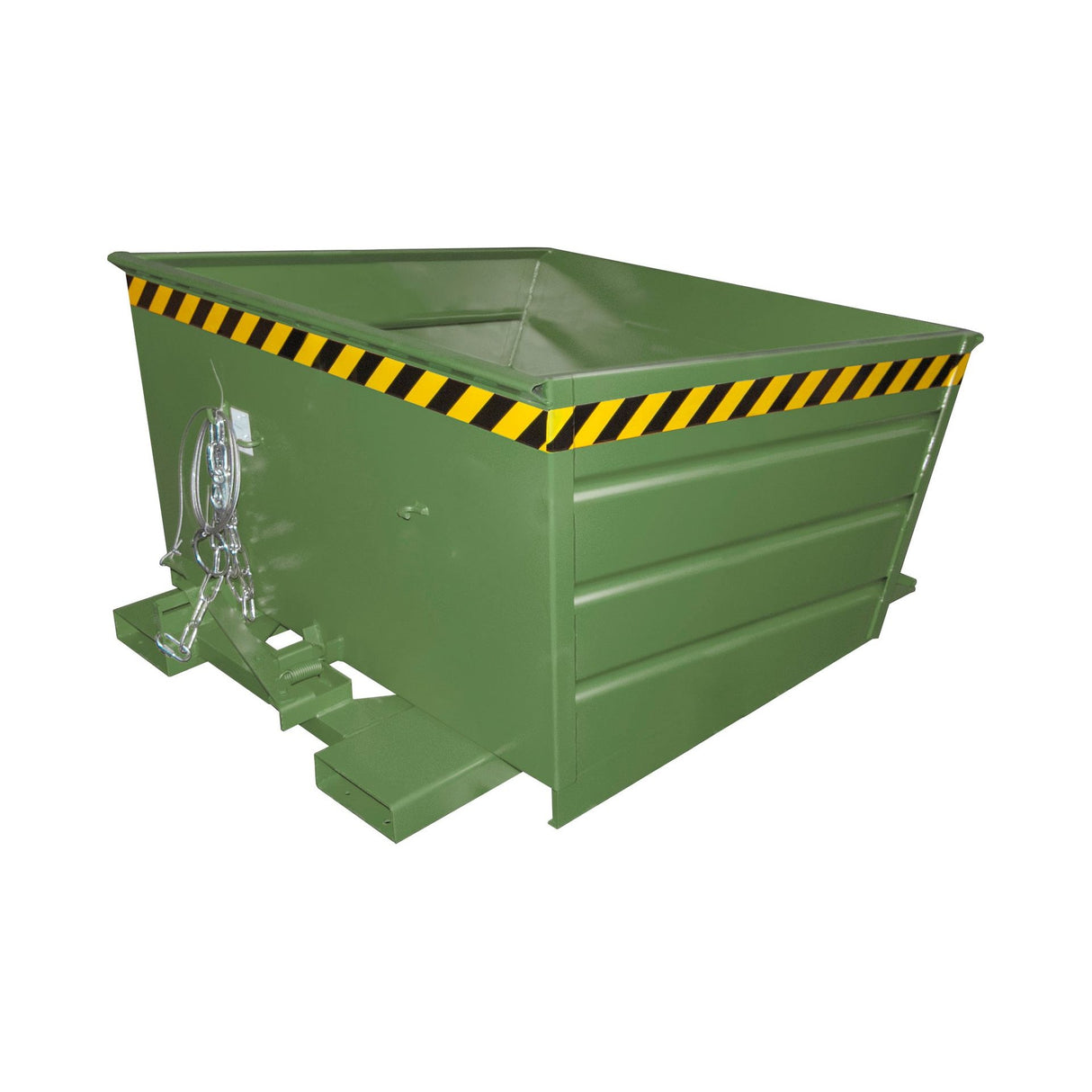 BAUER Südlohn Kippbehälter Typ VD 800 RAL 6011 Resedagrün - Art.-Nr. 4535-12-0000-4