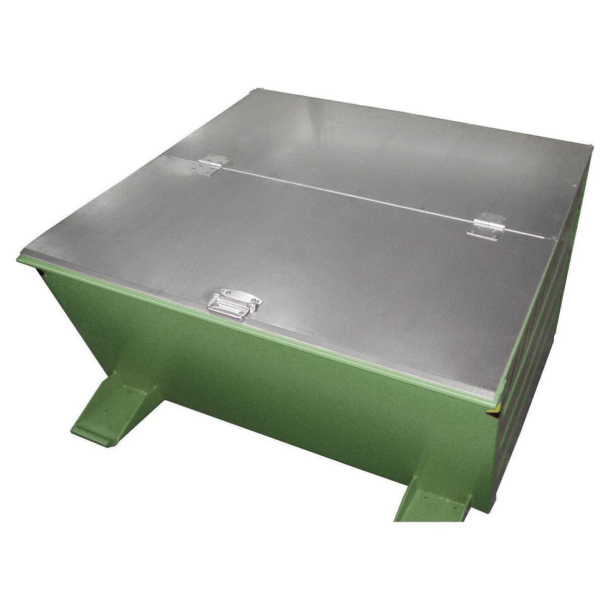 BAUER Südlohn Kippbehälter Typ VD 800 RAL 6011 Resedagrün - Art.-Nr. 4535-12-0000-4