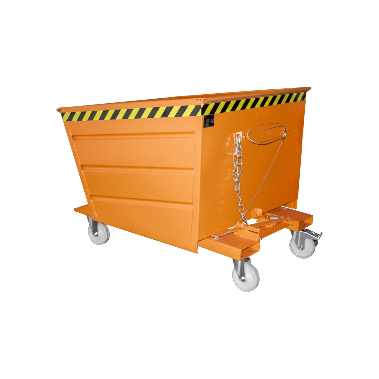 BAUER Südlohn Kippbehälter Typ VD 1000 RAL 2000 Gelborange - Art.-Nr. 4535-13-0000-1