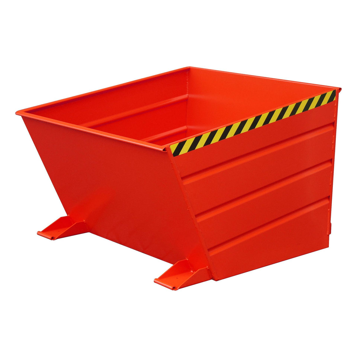 BAUER Südlohn Kippbehälter Typ VD 1000 RAL 3000 Feuerrot - Art.-Nr. 4535-13-0000-2