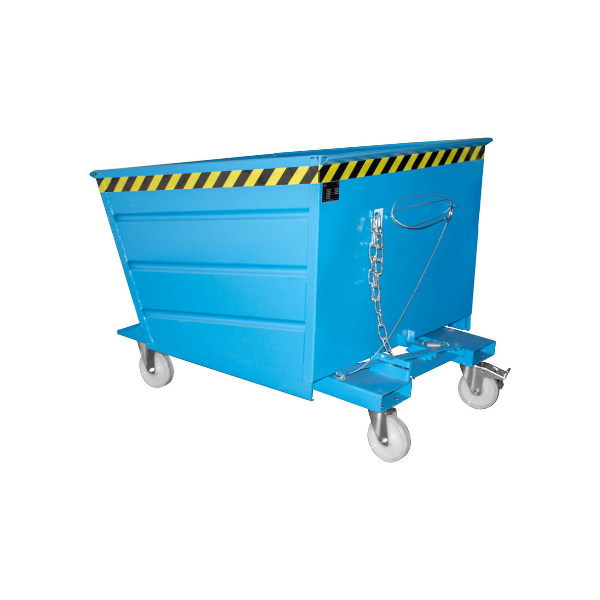 BAUER Südlohn Kippbehälter Typ VD 1000 RAL 5012 Lichtblau - Art.-Nr. 4535-13-0000-3