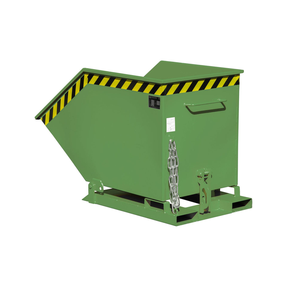 BAUER Südlohn Kippmulde Typ KK 400 RAL 6011 Resedagrün - Art.-Nr. 4541-02-0000-4