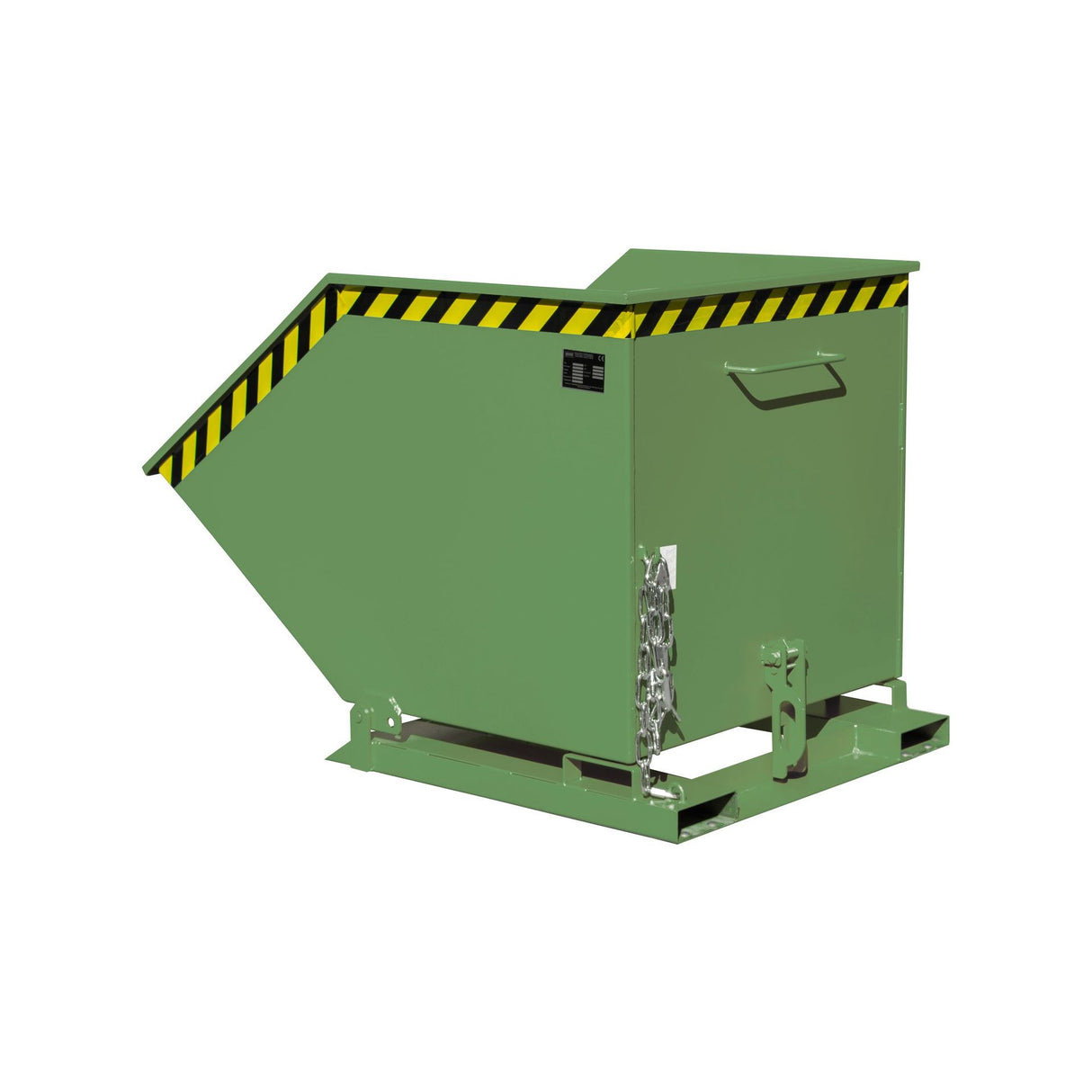 BAUER Südlohn Kippmulde Typ KK 800 RAL 6011 Resedagrün - Art.-Nr. 4541-04-0000-4