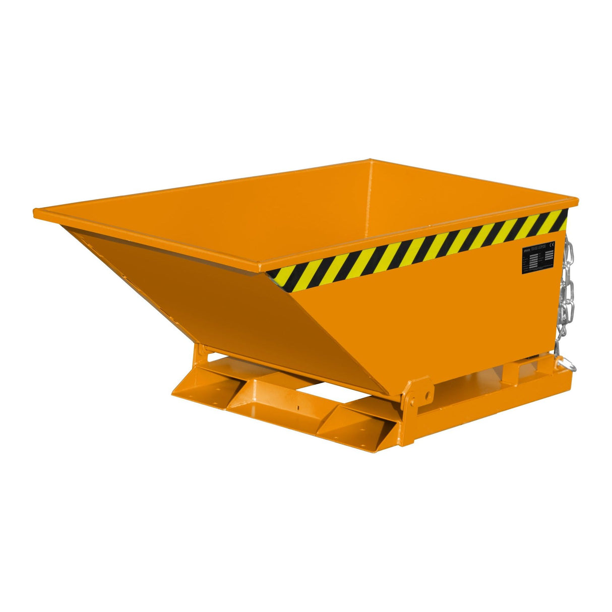 BAUER Südlohn Kippmulde Typ KN 250 RAL 2000 Gelborange - Art.-Nr. 4541-06-0000-1