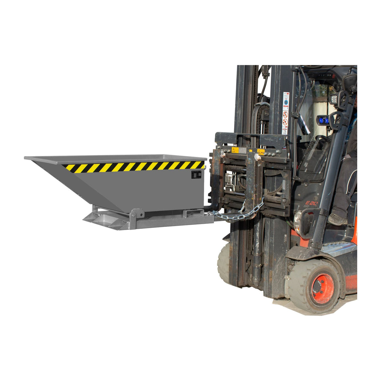 BAUER Südlohn Kippmulde Typ KN 250 RAL 7005 Mausgrau - Art.-Nr. 4541-06-0000-5