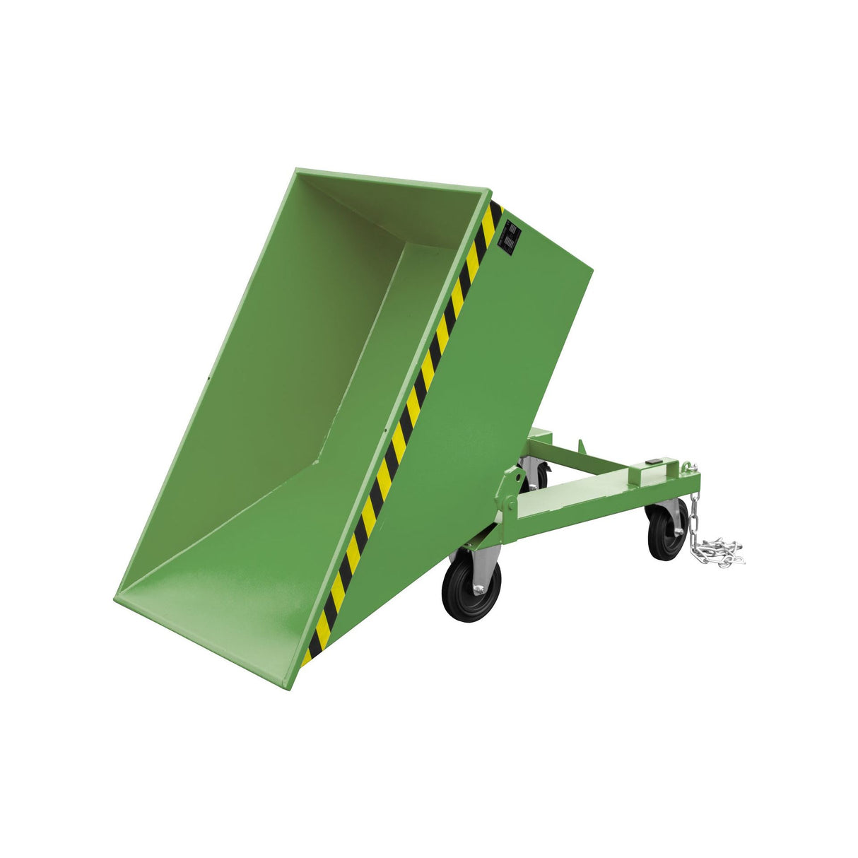 BAUER Südlohn Kippmulde Typ KN 400 RAL 6011 Resedagrün - Art.-Nr. 4541-07-0000-4