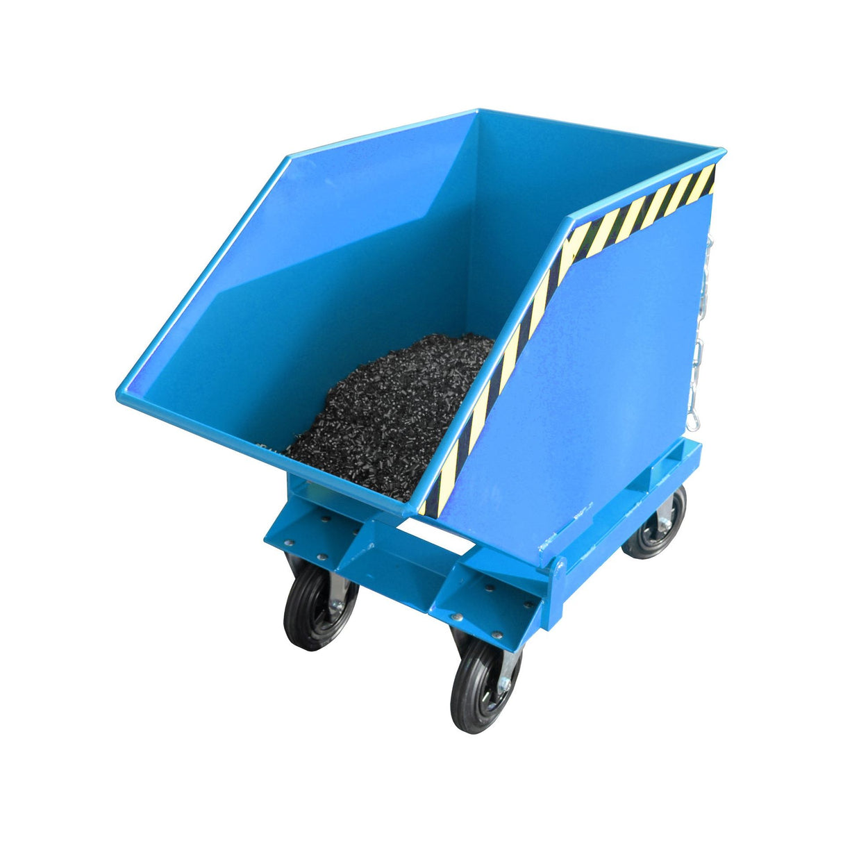 BAUER Südlohn Späne-Kippmulde Typ SKK 250 RAL 5012 Lichtblau - Art.-Nr. 4541-08-0000-3