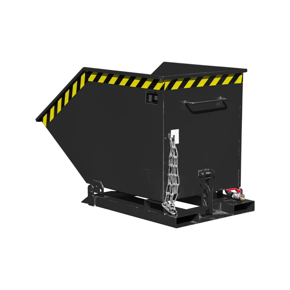 BAUER Südlohn Späne-Kippmulde Typ SKK 400 RAL 7021 Schwarzgrau - Art.-Nr. 4541-09-0000-16