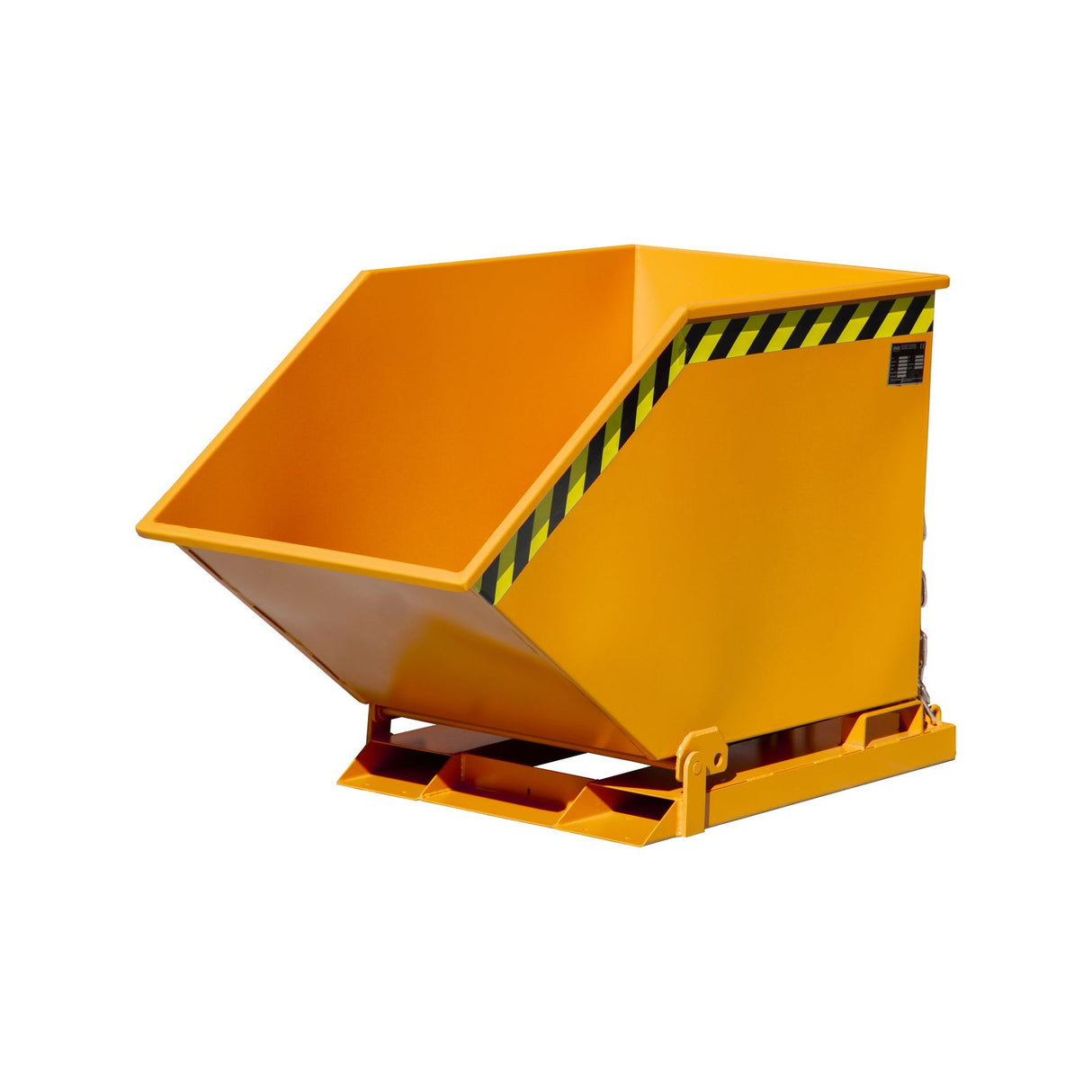 BAUER Südlohn Späne-Kippmulde Typ SKK 400 RAL 2000 Gelborange - Art.-Nr. 4541-09-0000-1