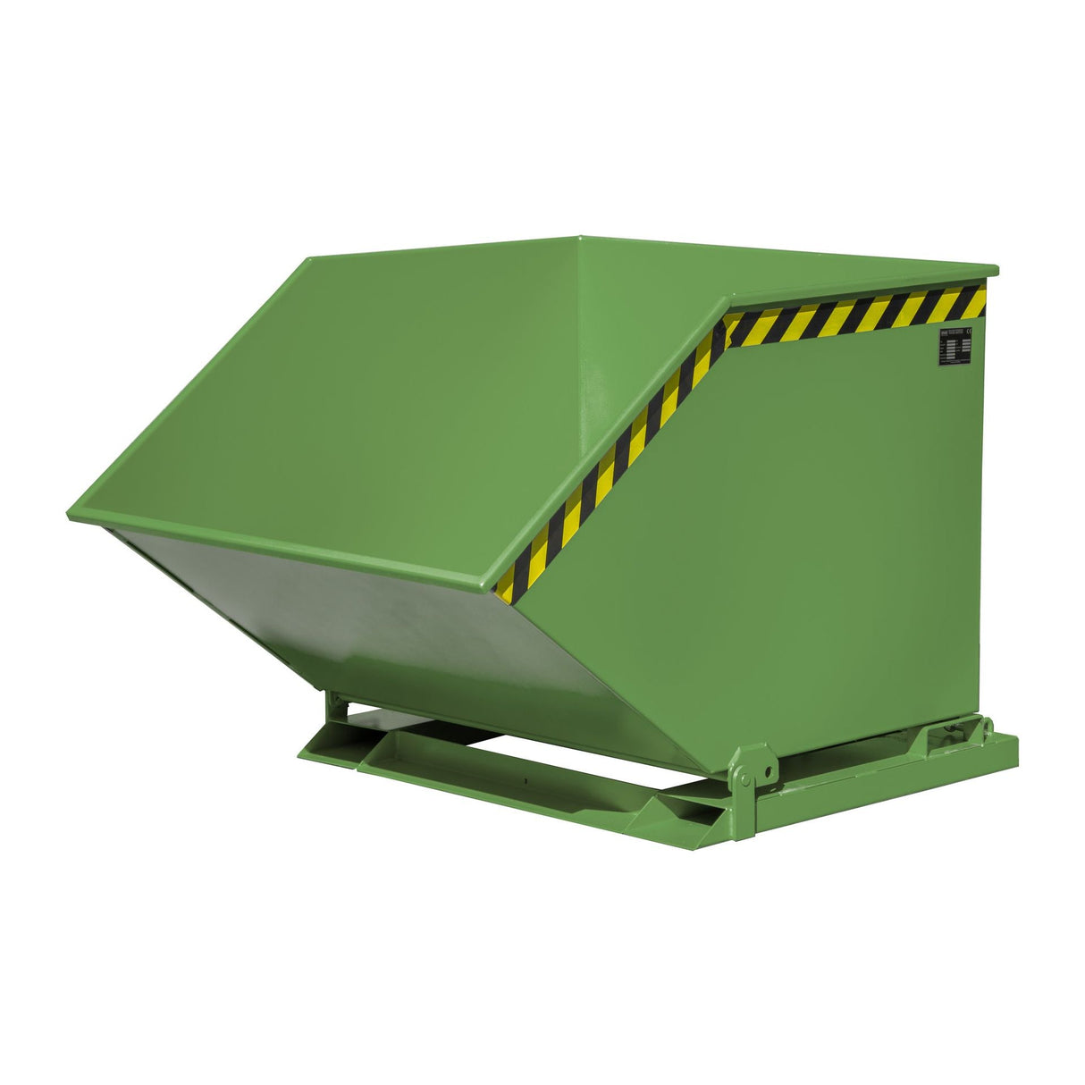 BAUER Südlohn Späne-Kippmulde Typ SKK 1000 RAL 6011 Resedagrün - Art.-Nr. 4541-12-0000-4