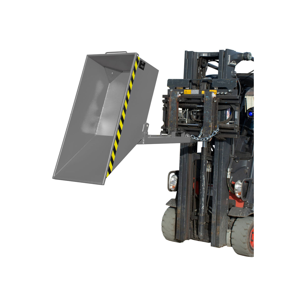 BAUER Südlohn Späne-Kippmulde Typ SKN 250 RAL 7005 Mausgrau - Art.-Nr. 4541-13-0000-5