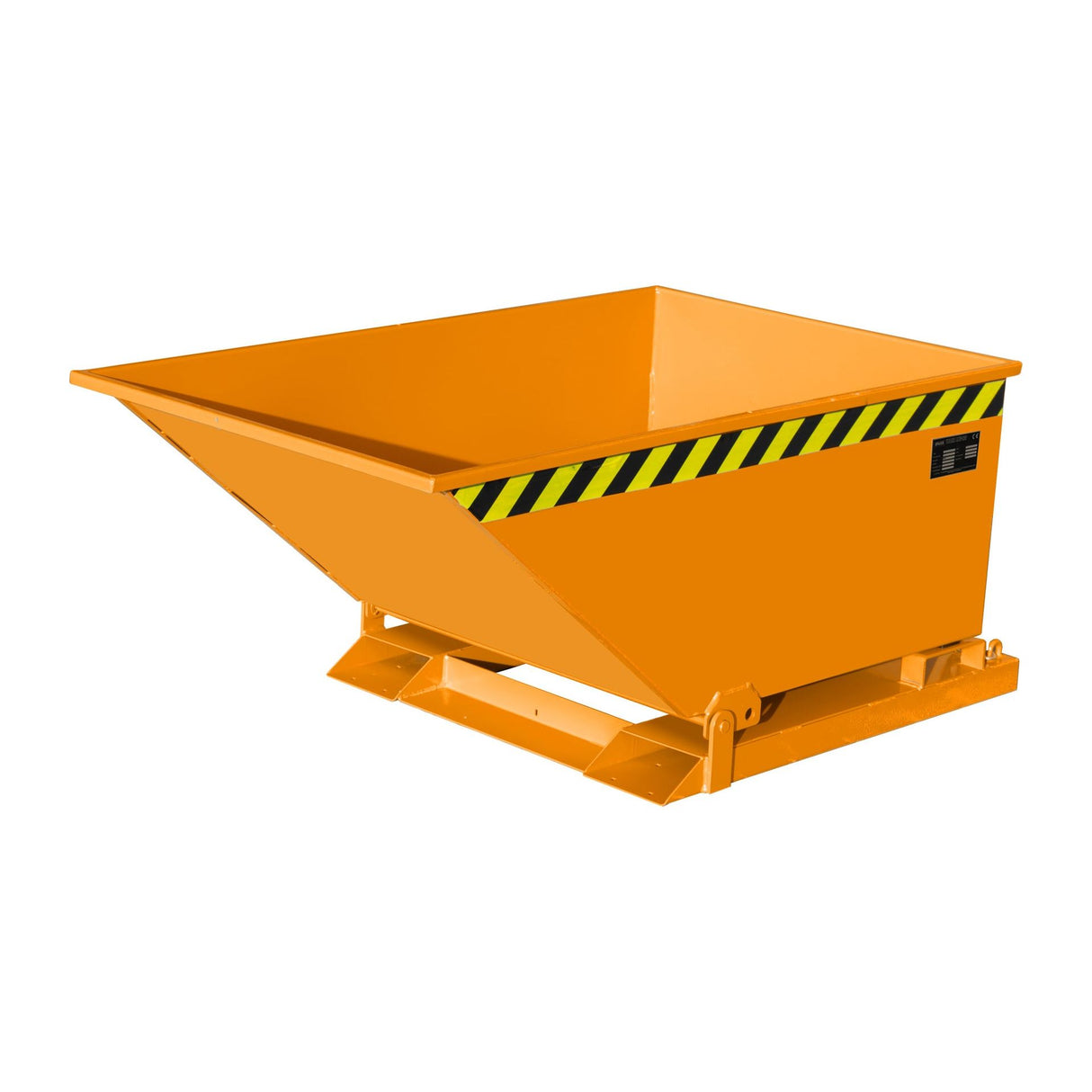 BAUER Südlohn Späne-Kippmulde Typ SKN 400 RAL 2000 Gelborange - Art.-Nr. 4541-14-0000-1