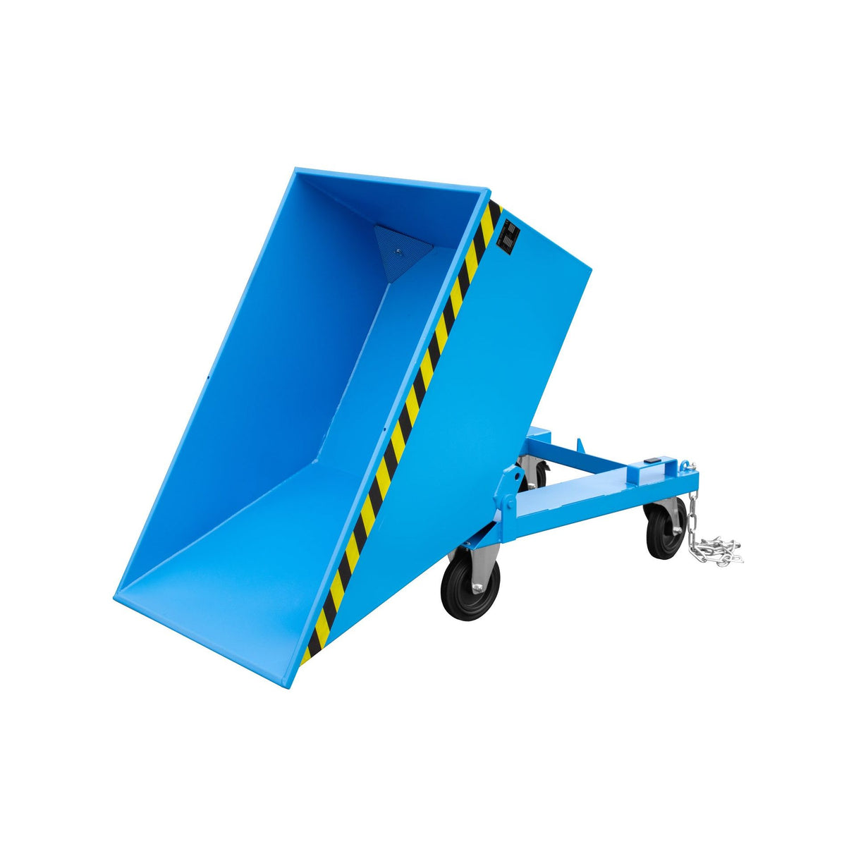 BAUER Südlohn Späne-Kippmulde Typ SKN 400 RAL 5012 Lichtblau - Art.-Nr. 4541-14-0000-3