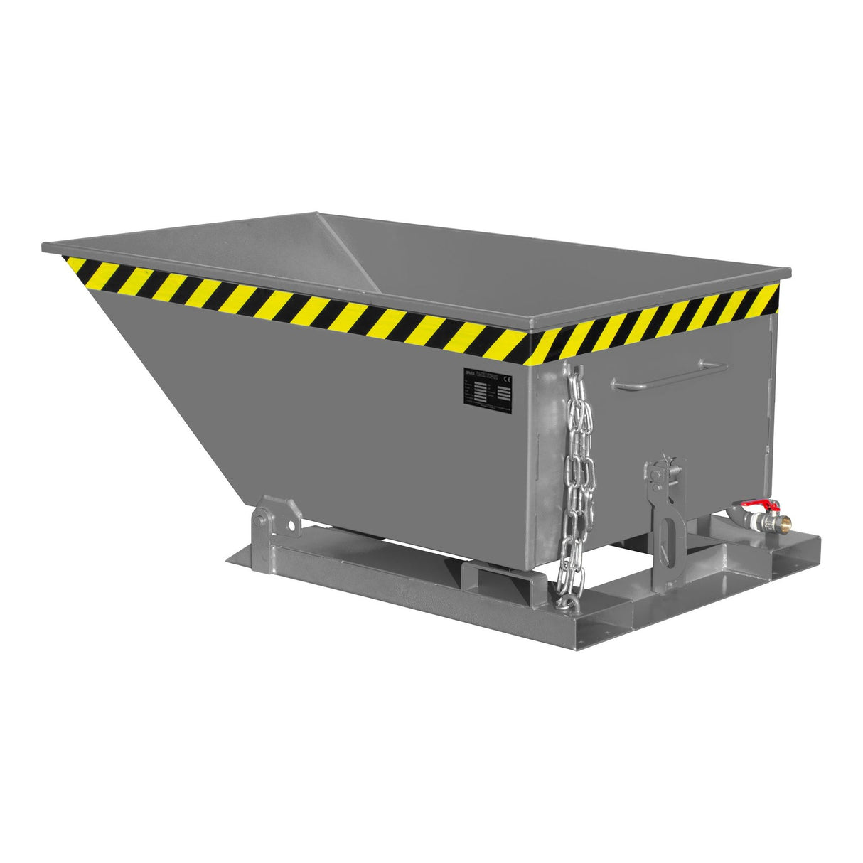 BAUER Südlohn Späne-Kippmulde Typ SKN 400 RAL 7005 Mausgrau - Art.-Nr. 4541-14-0000-5