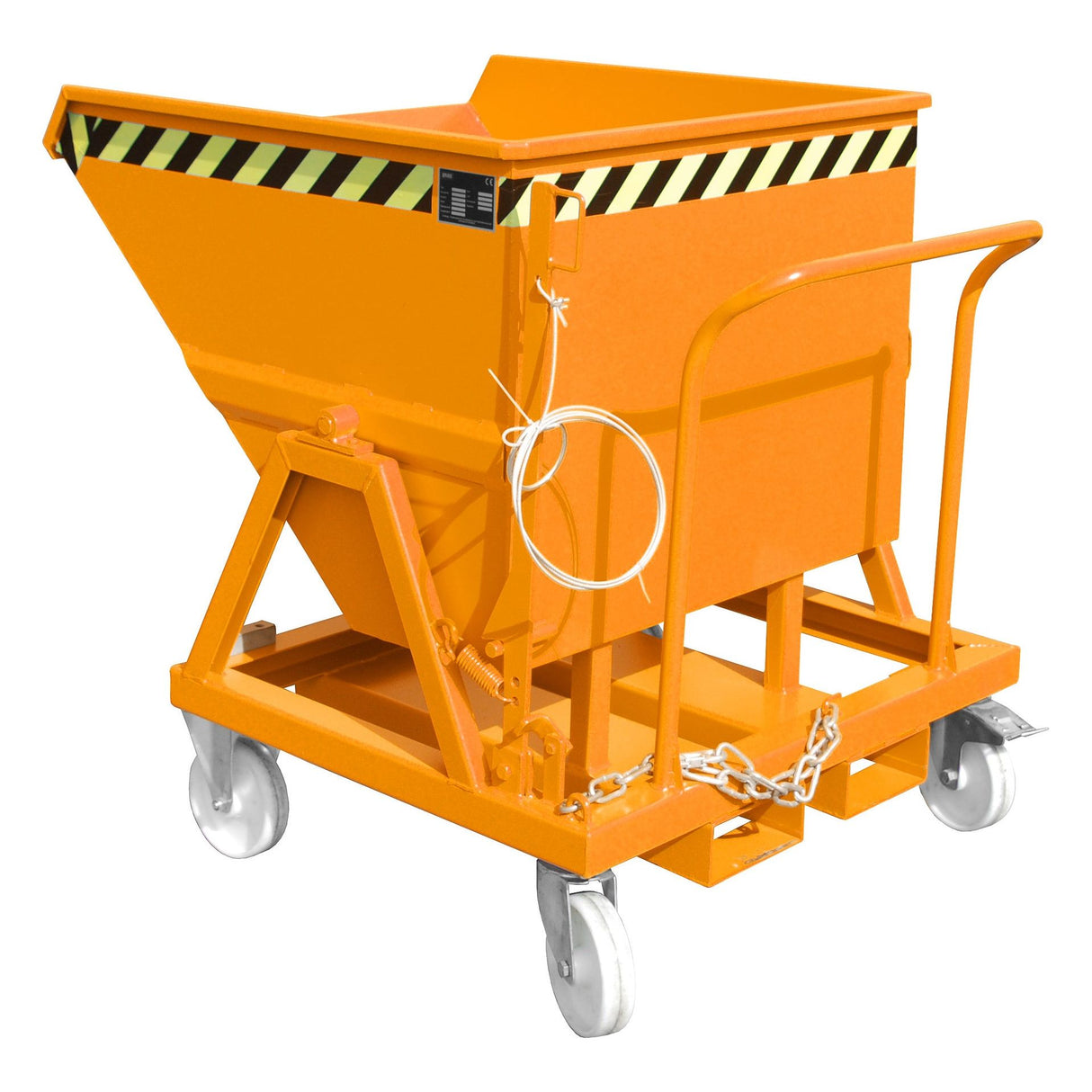BAUER Südlohn Kippmulde Typ KS 400 RAL 2000 Gelborange - Art.-Nr. 4541-15-0000-1