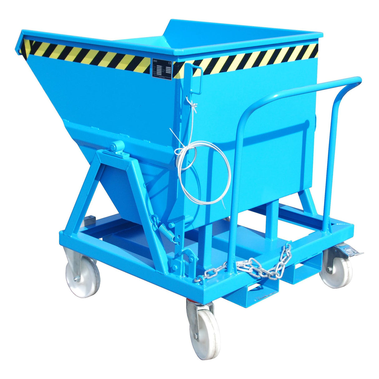 BAUER Südlohn Kippmulde Typ KS 400 RAL 5012 Lichtblau - Art.-Nr. 4541-15-0000-3