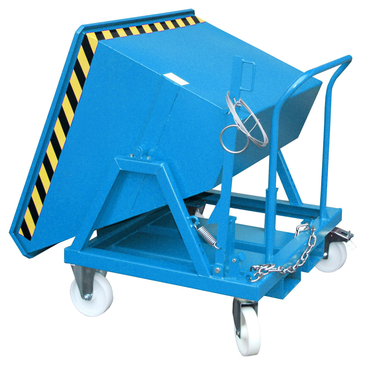 BAUER Südlohn Kippmulde Typ KS 400 RAL 5012 Lichtblau - Art.-Nr. 4541-15-0000-3