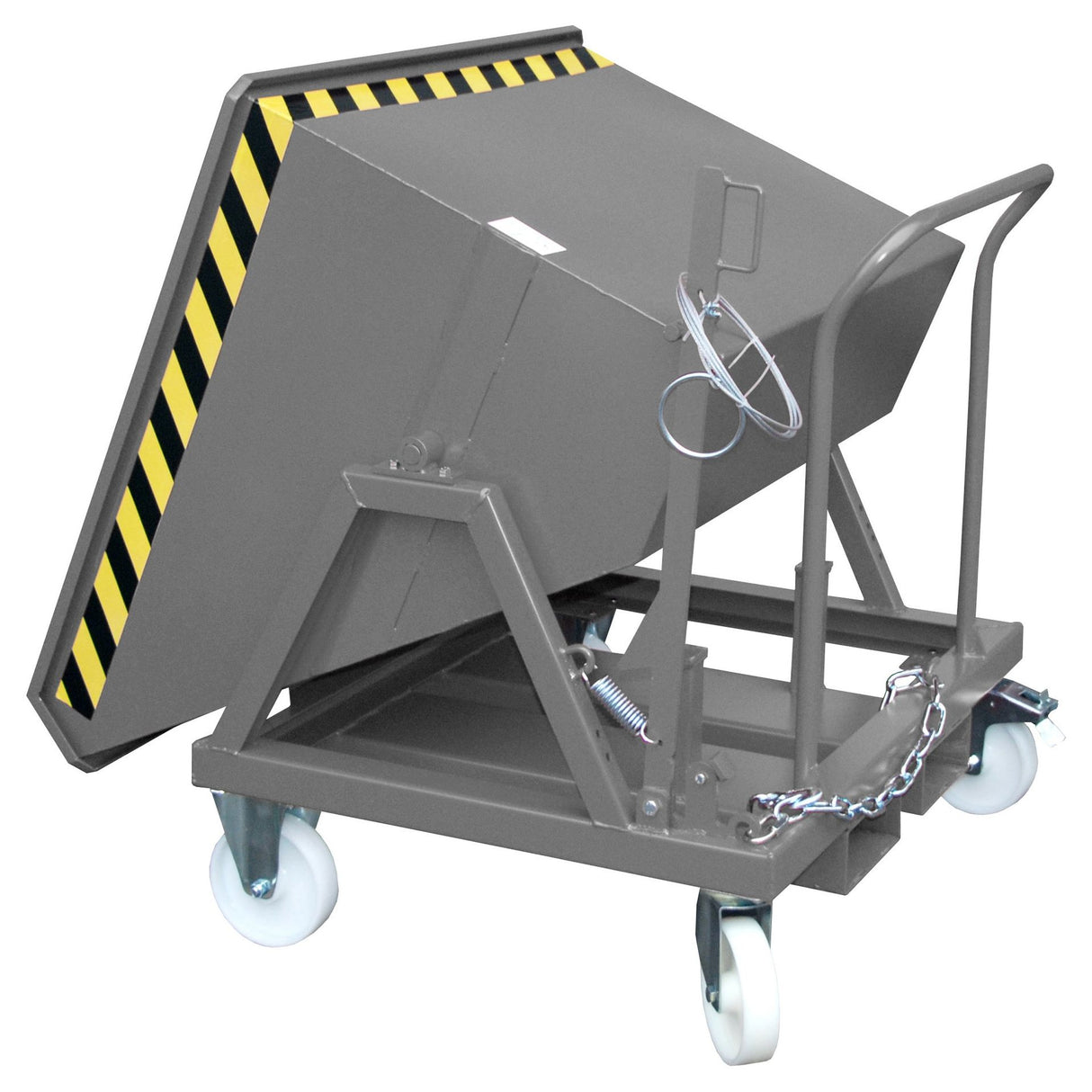 BAUER Südlohn Kippmulde Typ KS 400 RAL 7005 Mausgrau - Art.-Nr. 4541-15-0000-5