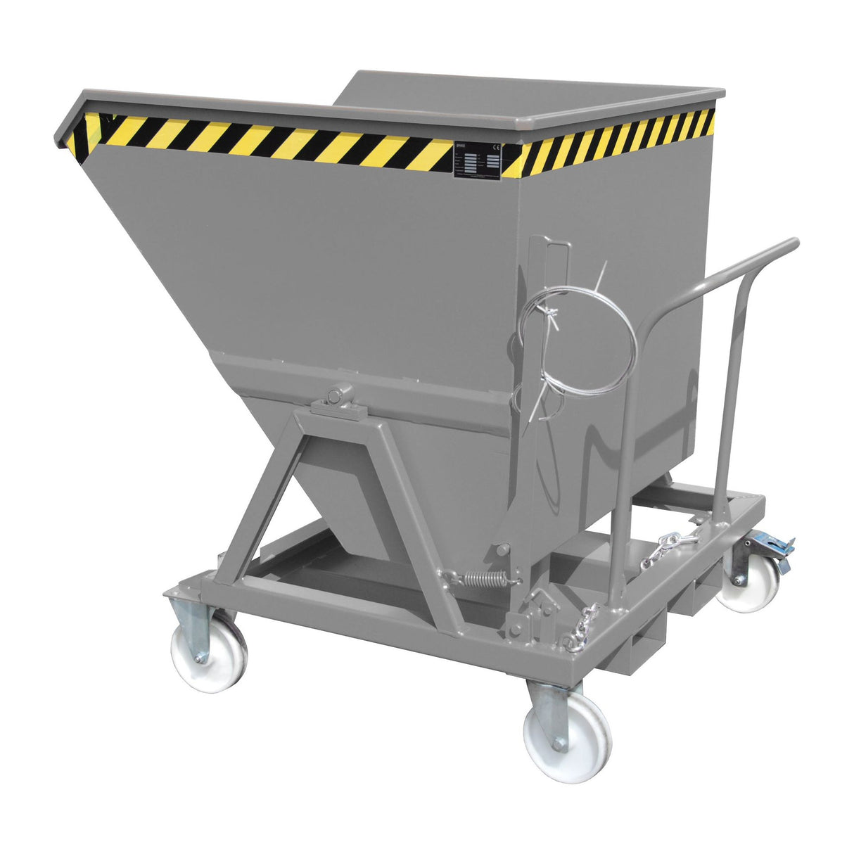 BAUER Südlohn Kippmulde Typ KS 700 RAL 7005 Mausgrau - Art.-Nr. 4541-17-0000-5