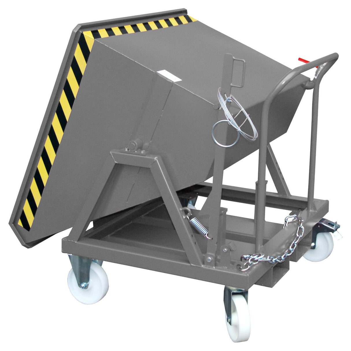 BAUER Südlohn Späne-Kippmulde Typ SKS 400 RAL 7005 Mausgrau - Art.-Nr. 4541-18-0000-5