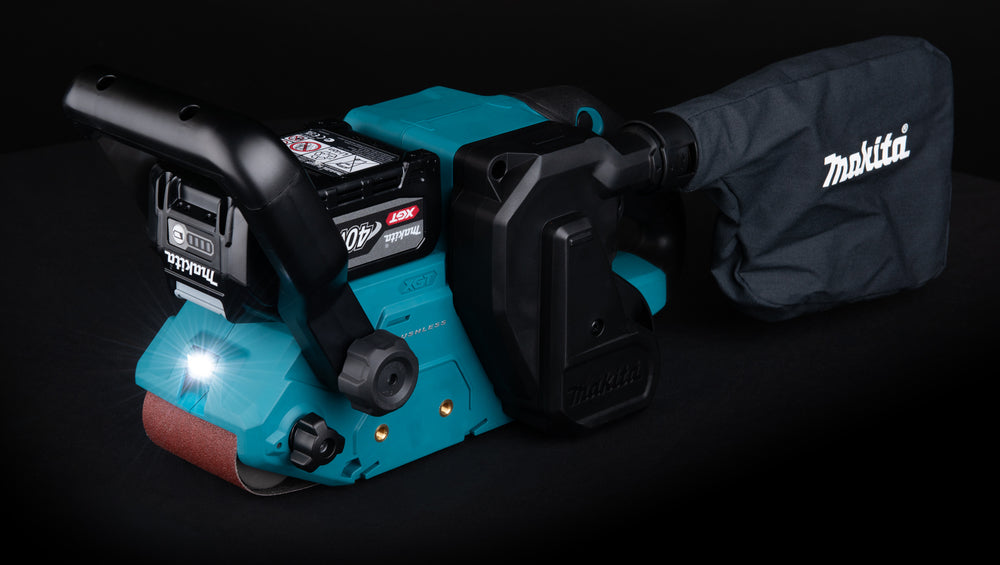 Makita Akku-Bandschleifer | 40V max. Power & AWS-Staubabsaugung - BS001GZ