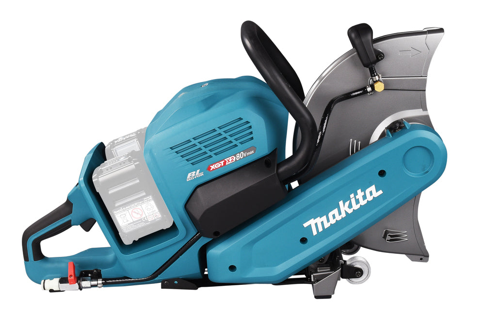 Makita Akku-Trennschleifer | für Nassschnitte mit integriertem Wasserschlauch & AFT - CE001GZ