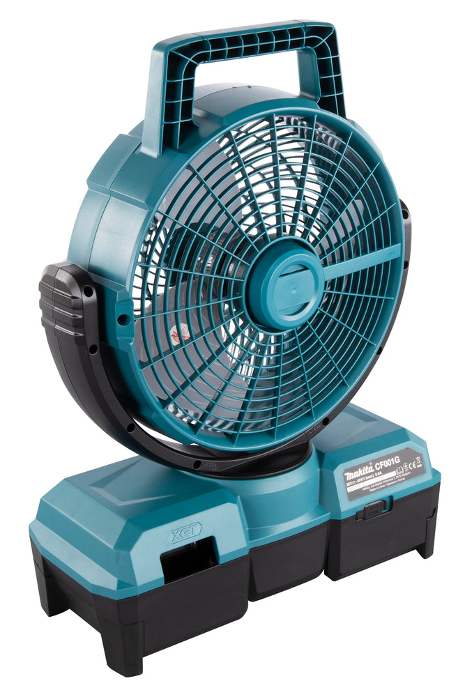 Makita Akku-Lüfter 40V | kraftvoll, mit 235 mm Ventilatordurchmesser & 3 Stufen - CF001GZ