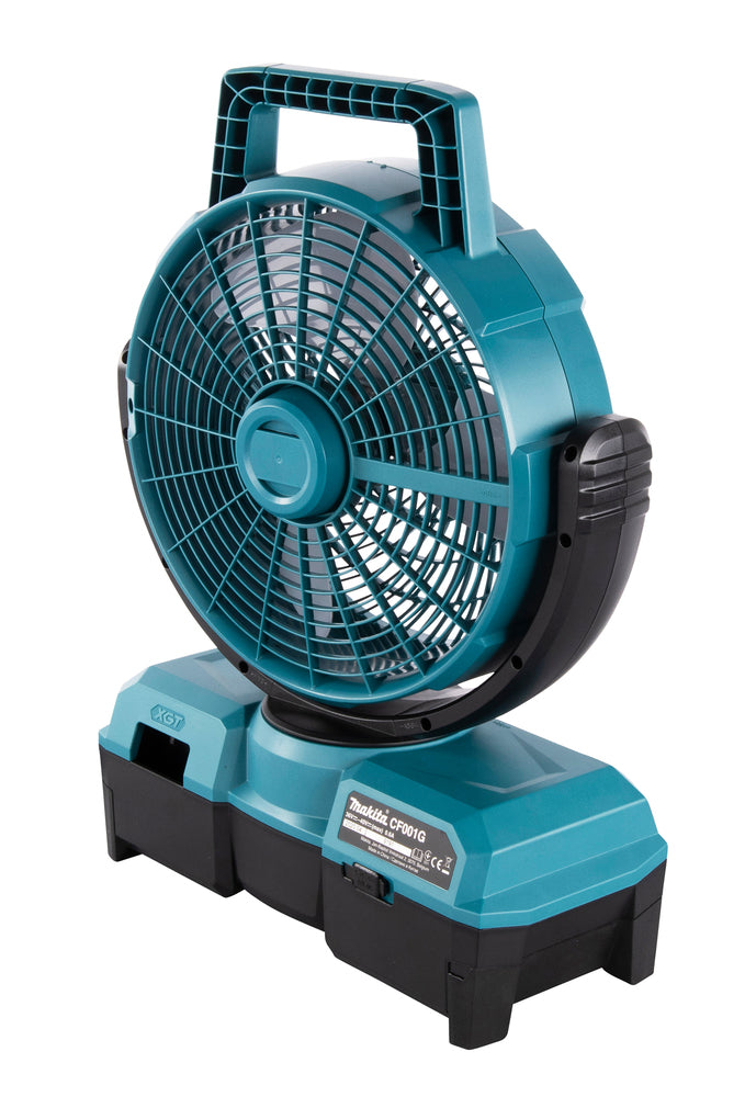 Makita Akku-Lüfter 40V | kraftvoll, mit 235 mm Ventilatordurchmesser & 3 Stufen - CF001GZ