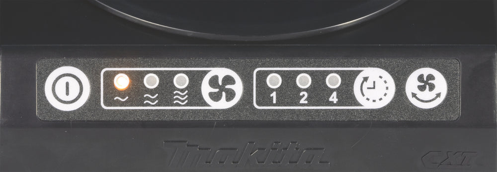 Makita Akku-Lüfter | kompakt, tragbar & mit 3 Luftstromeinstellungen - CF101DZ