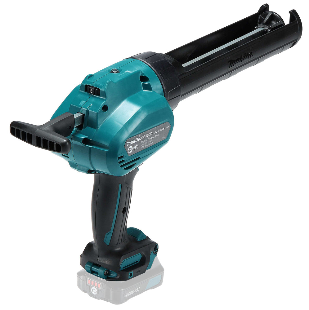 Makita Akku-Kartuschenpistole | für 310 ml Kartuschen & 600 ml Schlauchbeutel - CG100DZXK