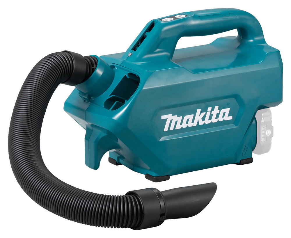 Makita Akku-Staubsauger | kompakt, mit ausziehbarem Schlauch & LED-Akkukapazitätsanzeige - CL121DZX