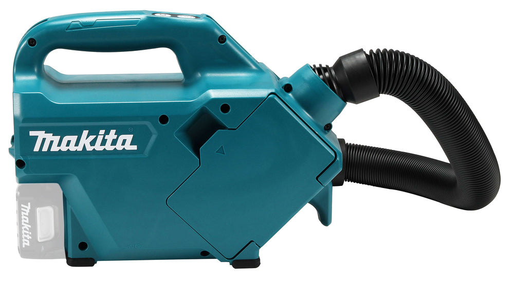 Makita Akku-Staubsauger | kompakt, mit ausziehbarem Schlauch & LED-Akkukapazitätsanzeige - CL121DZX