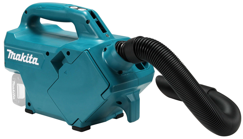 Makita Akku-Staubsauger | kompakt, mit ausziehbarem Schlauch & LED-Akkukapazitätsanzeige - CL121DZX