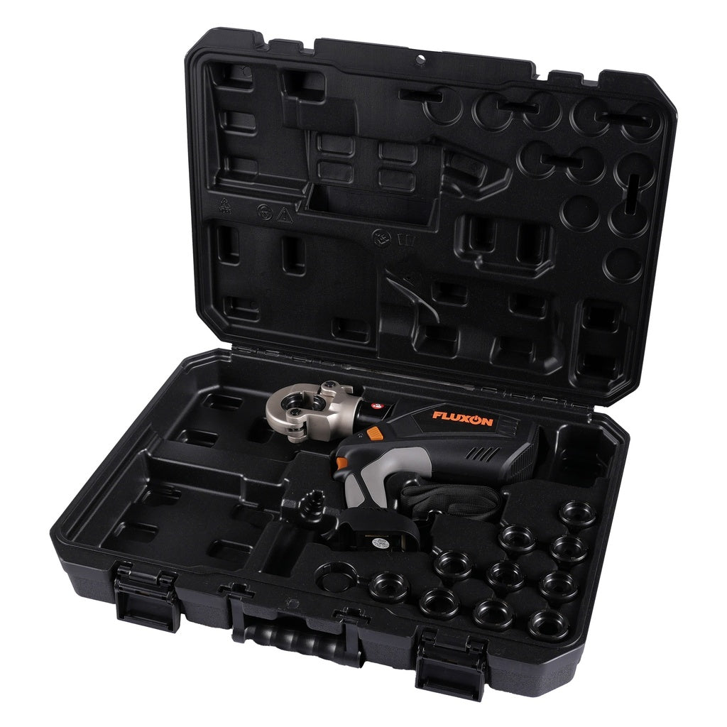 Fluxon 18V Profi Akku Hydraulische Kabelquetschzange 18V inkl. 2x