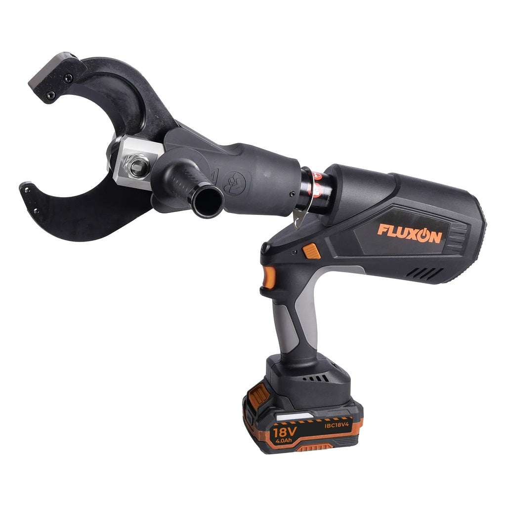 Fluxon 18V Profi Akku Kabelschere 85mm 60kN, 18V inkl. 2x 4,0Ah Akkus - ICC85B2