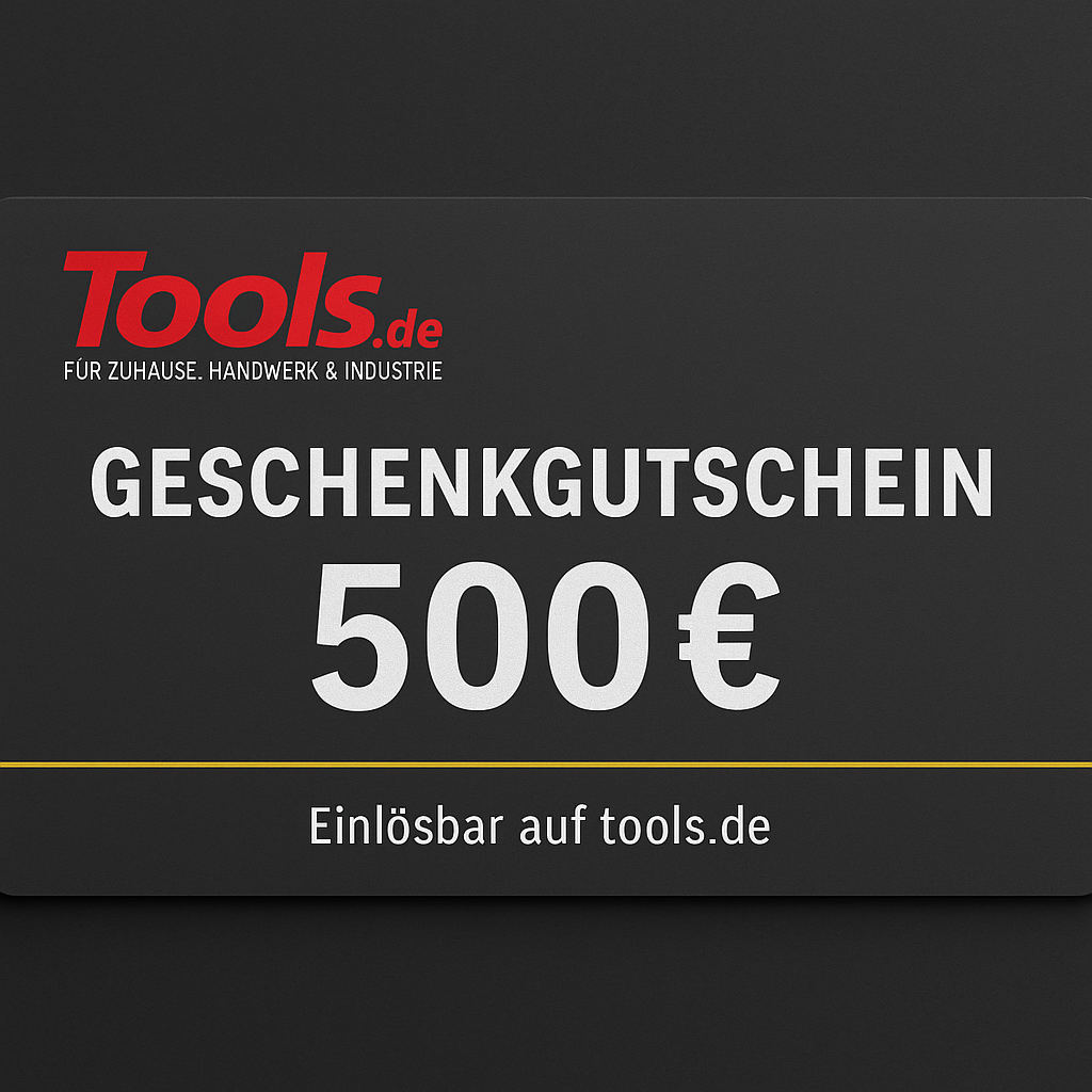 Tools.de Geschenkgutschein – digital & sofort per E-Mail