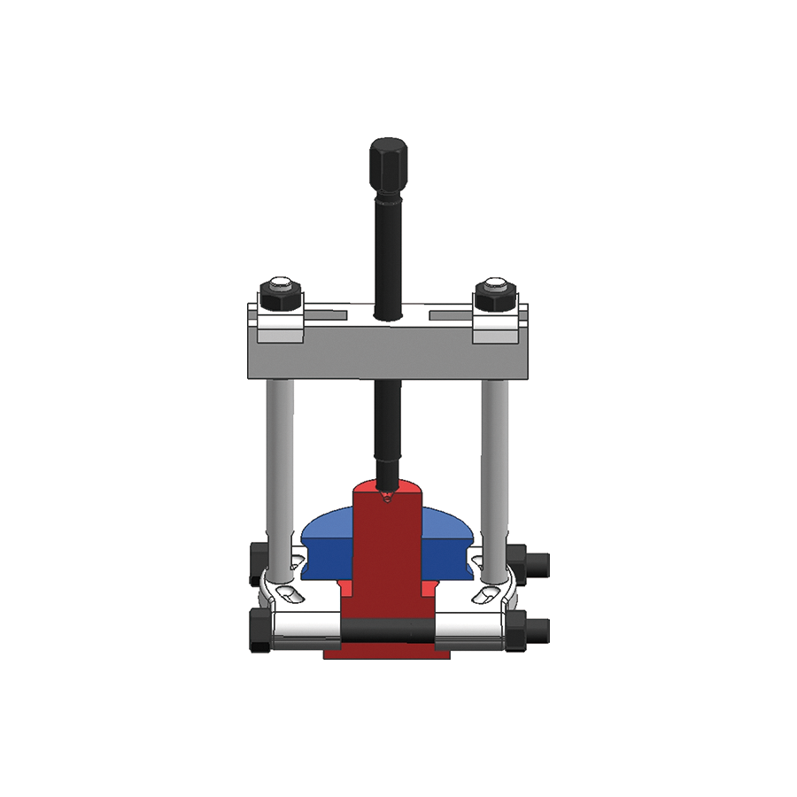 KING TONY Profi-Werkzeuge - Abziehvorrichtung, 2-armig, Feingewinde - 46-140 mm 9BA1103S
