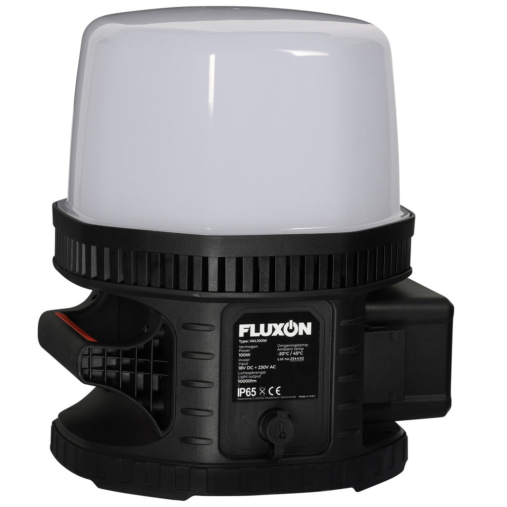 Fluxon hybride Baustellenleuchte 100 W – IWL100W