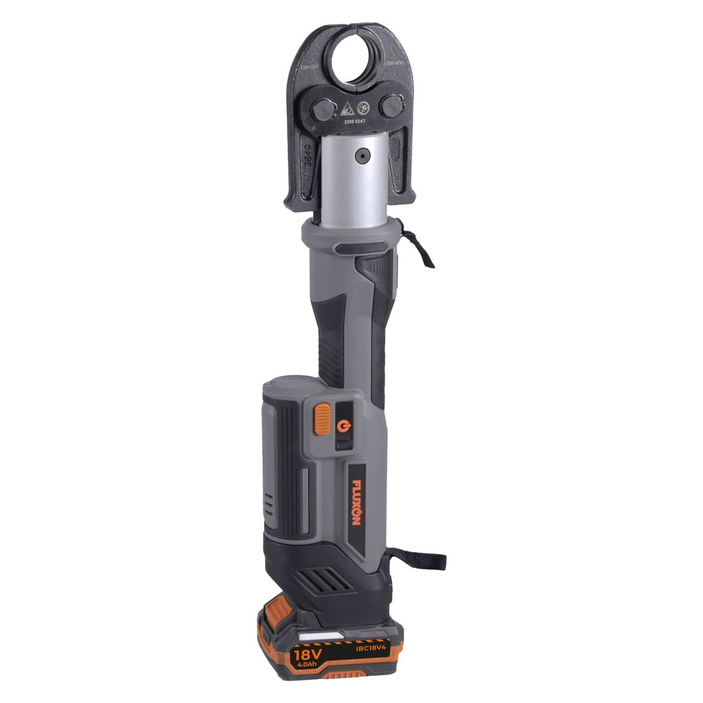 Fluxon 18V Profi Akku-Pressmaschine inkl. 2x 4,0Ah Akku - IPC34B2U