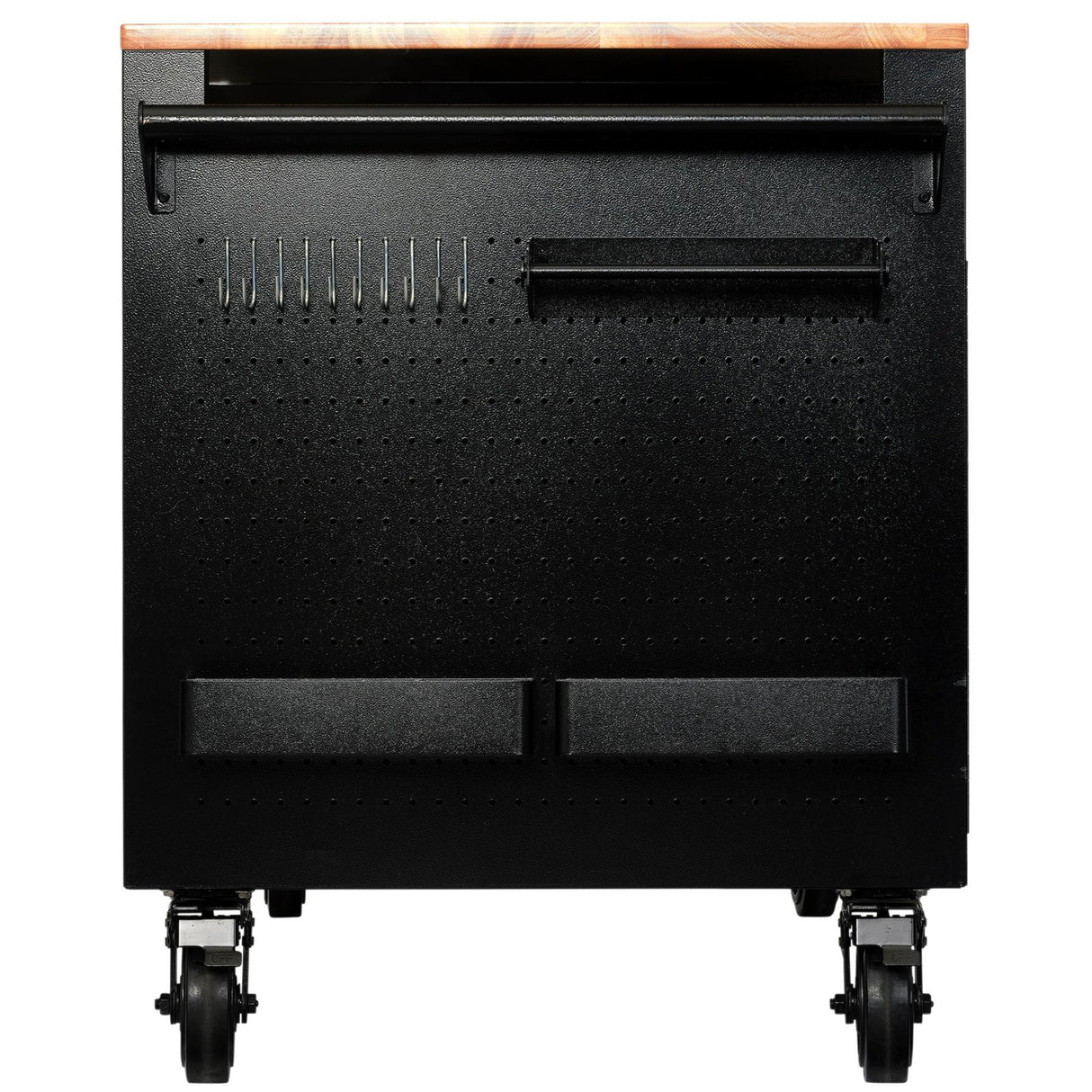 BUNKER Profi Werkbank mit Rollen 48 Zoll (122 cm) Grau - Multifunktionaler Werkbank mit Schubladen - D08251