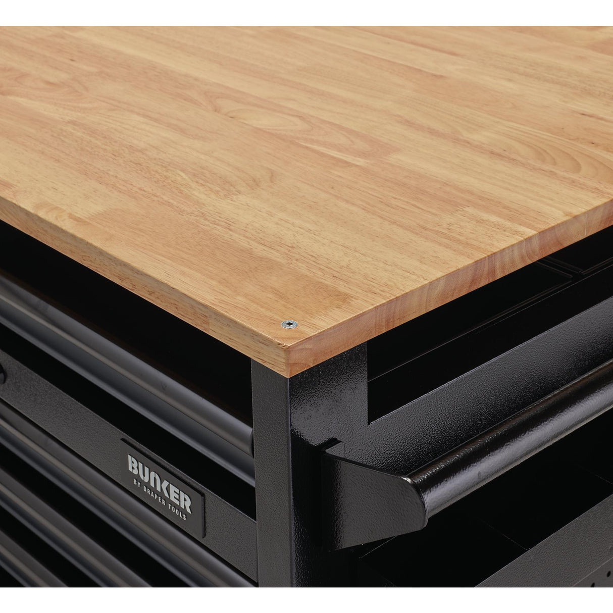 BUNKER Profi Werkbank mit Rollen 48 Zoll (122 cm) Grau - Multifunktionaler Werkbank mit Schubladen - D08251