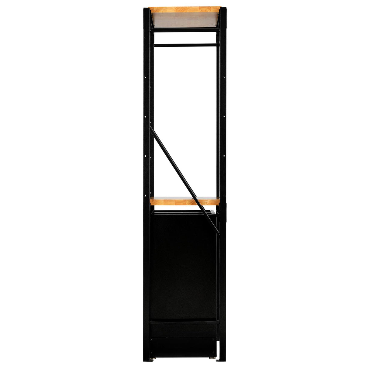 BUNKER 750mm Modular Regalsystem Combo Werkstatteinrichtung Regal Werkbank mit Hartholz-Arbeitsplatte - 13-teilig - D27919