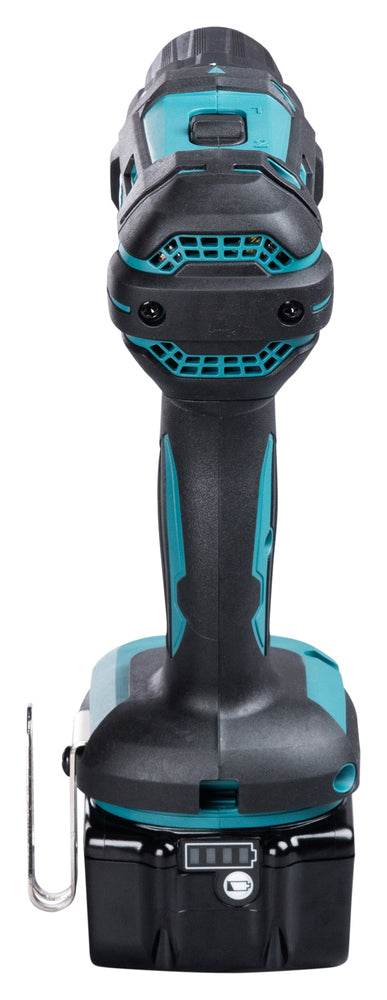 Makita Akku-Bohrschrauber 18V | 21 Drehmomentstufen, Vollmetall-Getriebe & XPT-Schutz - DDF482RFJ