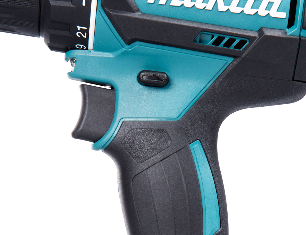 Makita Akku-Bohrschrauber 18V | 21 Drehmomentstufen, Vollmetall-Getriebe & XPT-Schutz - DDF482RFJ