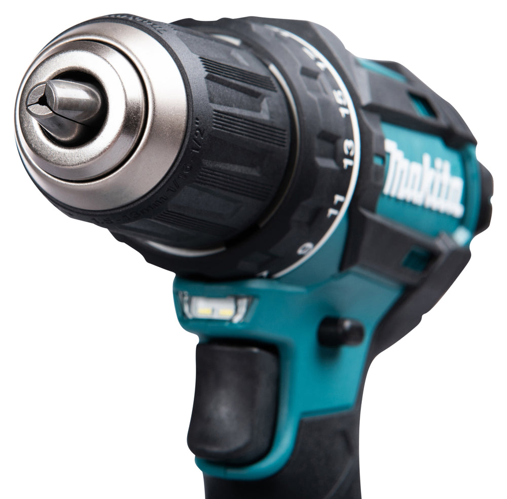 Makita Akku-Bohrschrauber 18V | 21 Drehmomentstufen, Vollmetall-Getriebe & XPT - DDF482Z