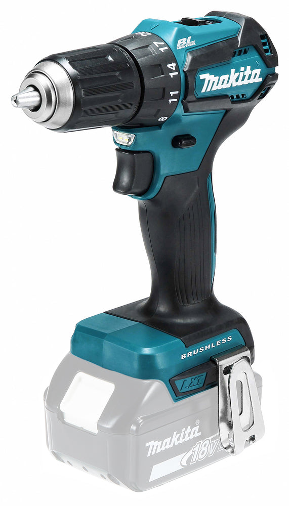 Makita Akku-Bohrschrauber 18V | Brushless, 20 Drehmomentstufen & Vollmetall-Getriebe - DDF483Z