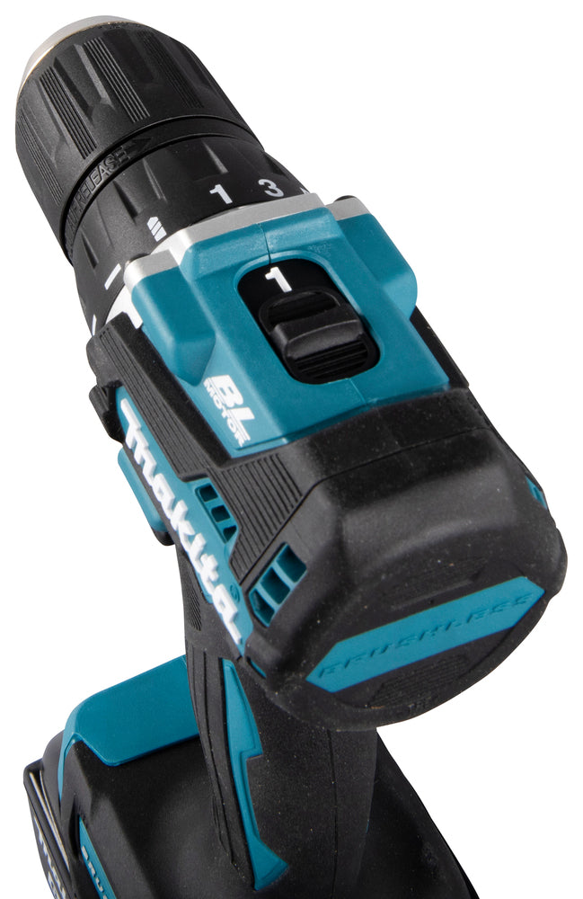 Makita Akku-Bohrschrauber 18V | ergonomischer Softgrip, kompakt & LED-Licht - DDF487RAJ