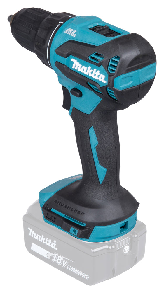 Makita Akku-Bohrschrauber 18V | 65 Nm Drehmoment, 2-Gang & XPT-Schutz - DDF490Z