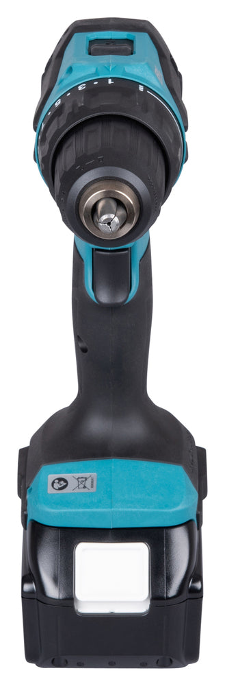 Makita Akku-Bohrschrauber 18V | 65 Nm Drehmoment, 2-Gang-Getriebe & LED-Licht - DDF490RFJ